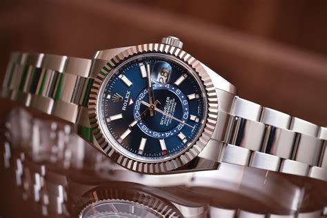 rolex sky-dweller two-tone review|rolex sky dweller diamond bezel.